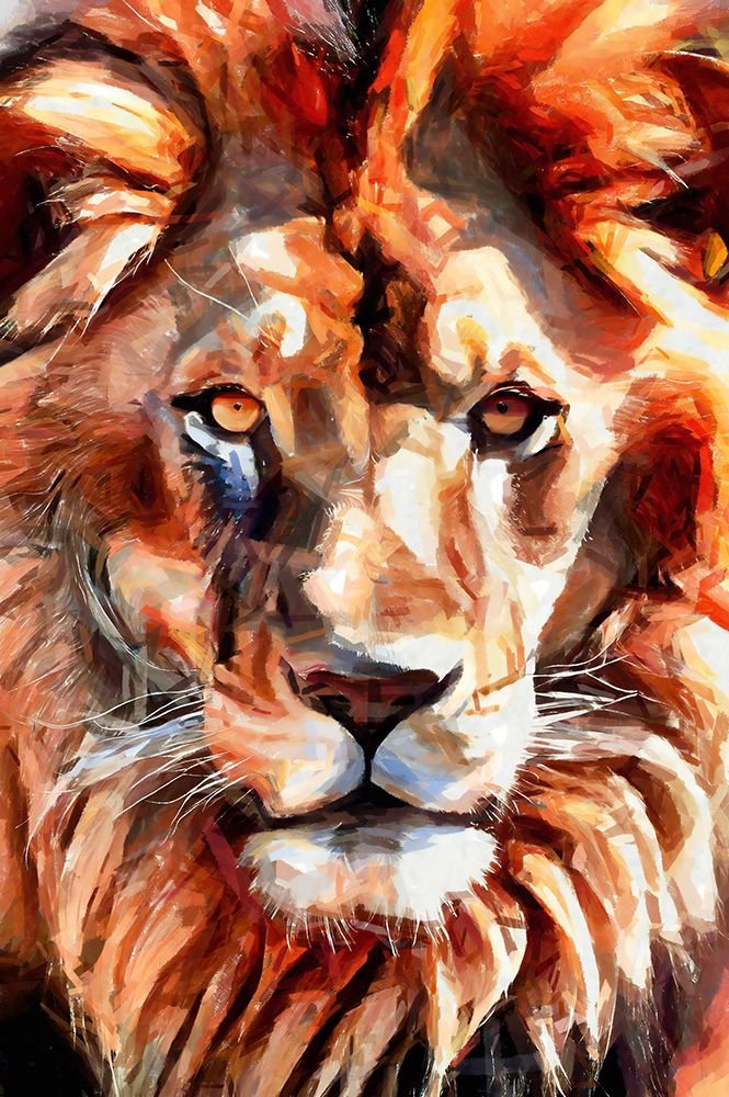 Majestic Lion art print by Vanessa Knight for $57.95 CAD