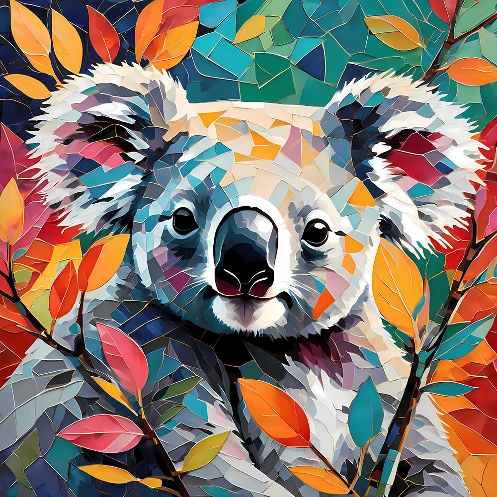Modern Koala II art print by Vanessa Knight for $57.95 CAD