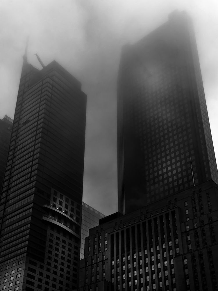 Downtown Toronto Fogfest No 2 art print by Brian Carson for $57.95 CAD