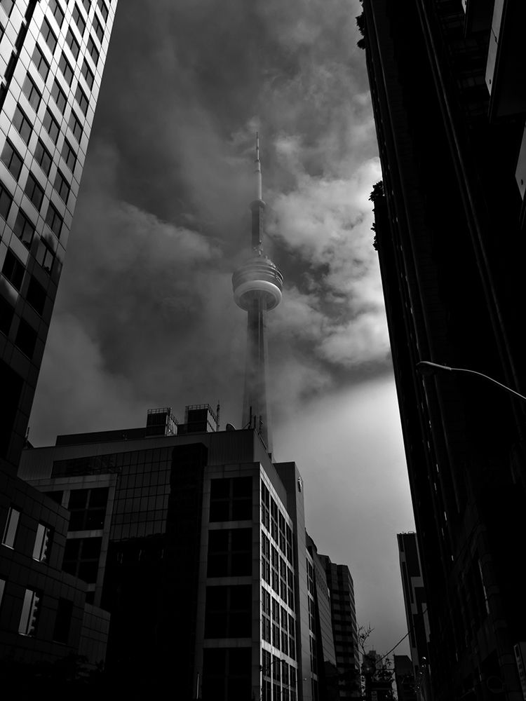 Downtown Toronto Fogfest No 6 art print by Brian Carson for $57.95 CAD