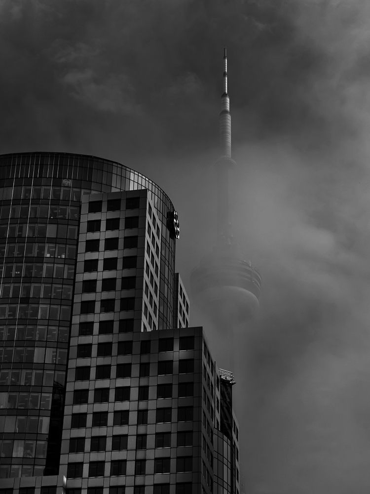 Downtown Toronto Fogfest No 7 art print by Brian Carson for $57.95 CAD