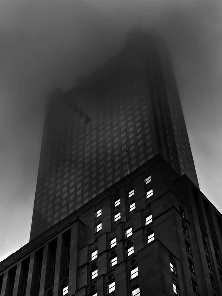 Downtown Toronto Fogfest No 13 art print by Brian Carson for $57.95 CAD