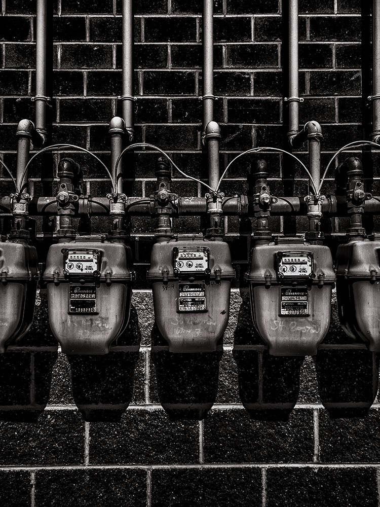 Gas Meters art print by Brian Carson for $57.95 CAD