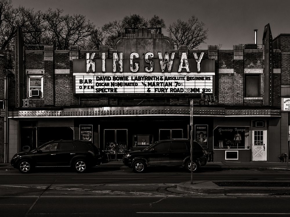 Kingsway Theatre Toronto art print by Brian Carson for $57.95 CAD