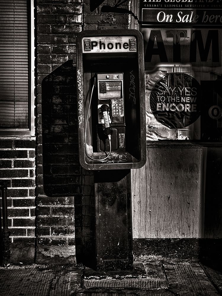 Phone Booth No 17 art print by Brian Carson for $57.95 CAD