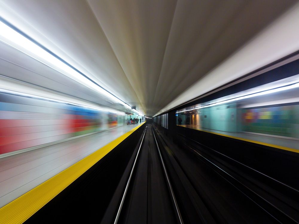 Toronto Subway System Speed No 2 art print by Brian Carson for $57.95 CAD