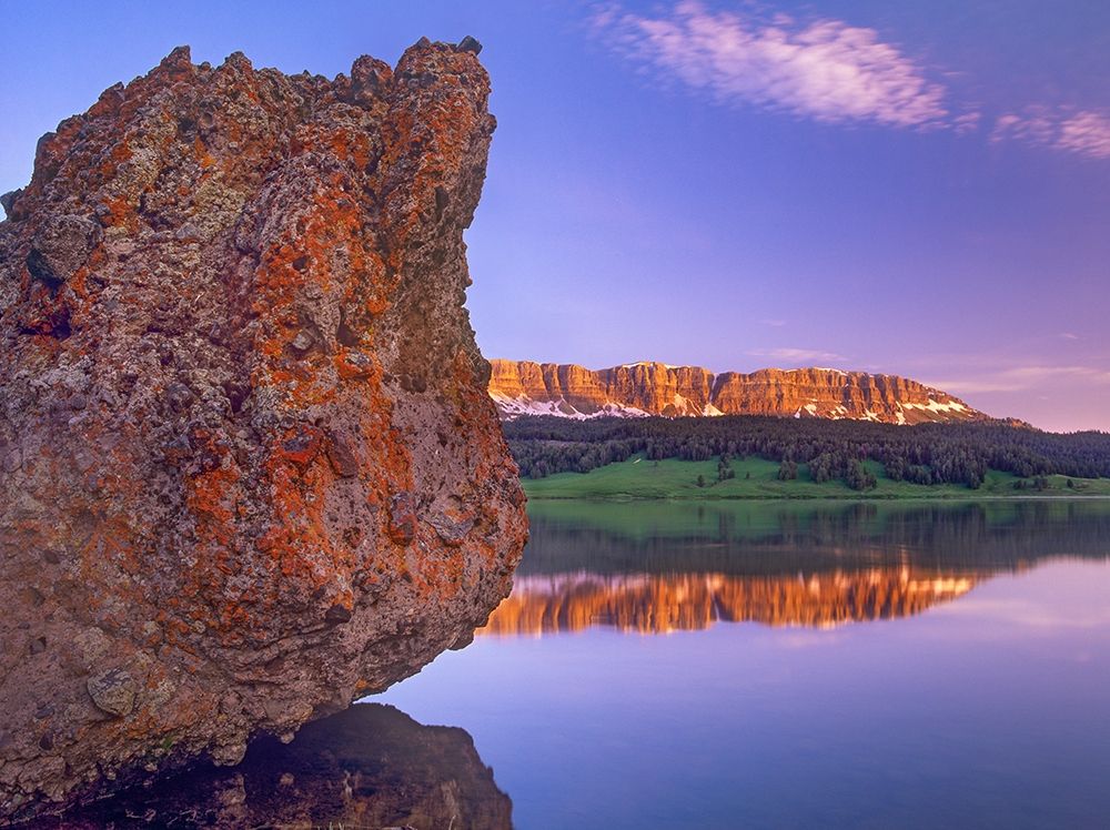 Breccia Cliffs and Brooks Lake-Wyoming art print by Tim Fitzharris for $57.95 CAD