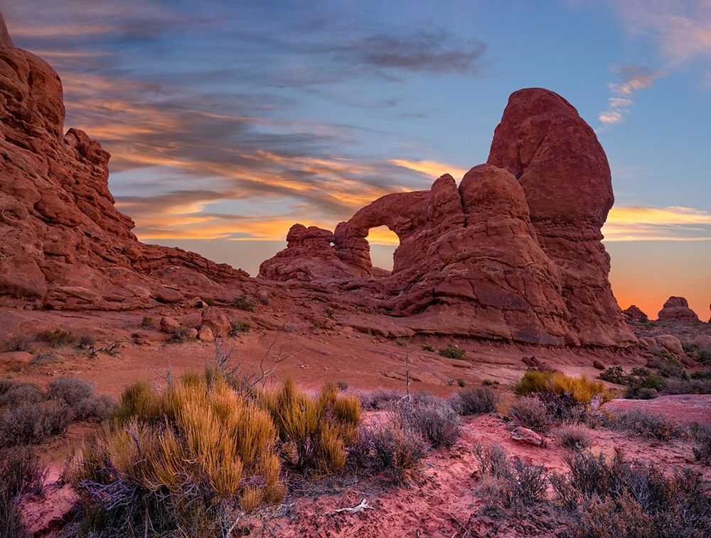 Delicate Arch at Sunset-Arches National Park-Utah-USA art print by Tim Fitzharris for $57.95 CAD