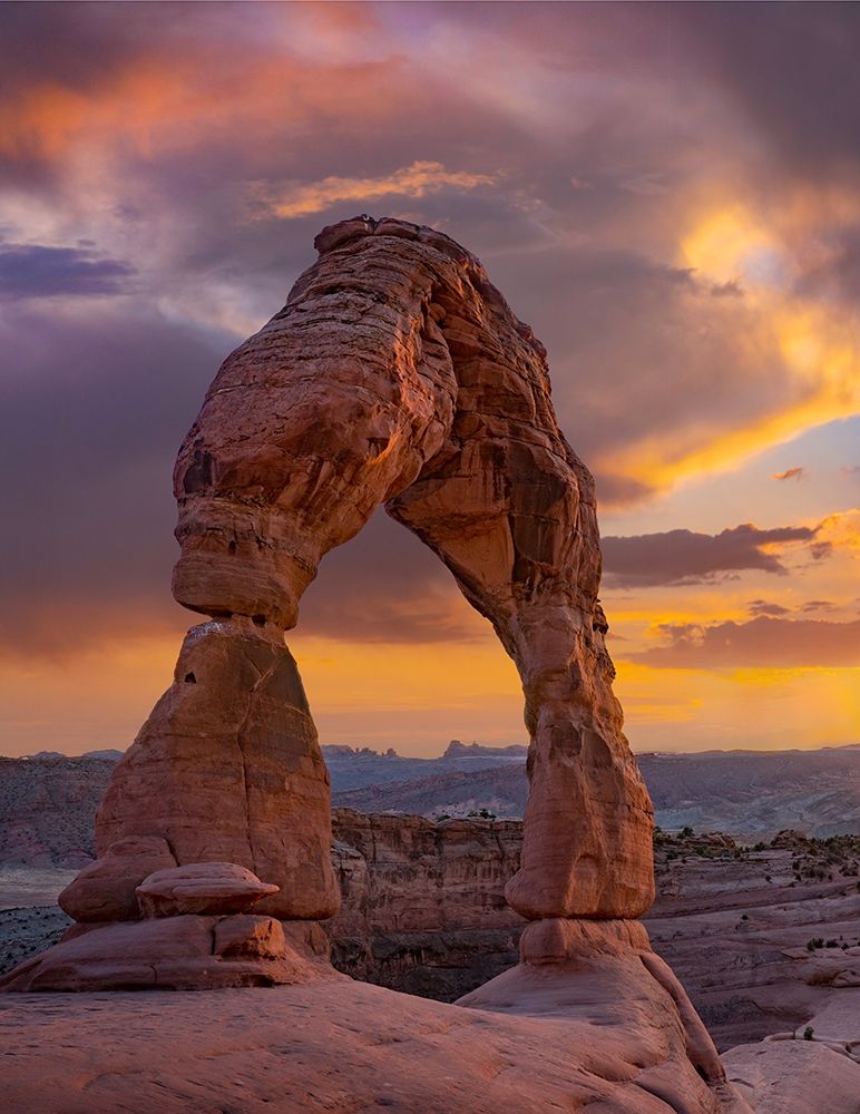 Delicate Arch at Sunset-Arches National Park-Utah-USA art print by Tim Fitzharris for $57.95 CAD