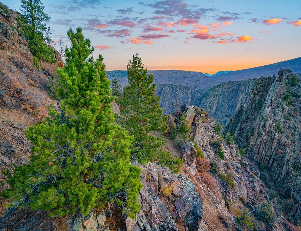 Tomichi Point-Black Canyon of the Gunnison National Park-Colorado art print by Tim Fitzharris for $57.95 CAD