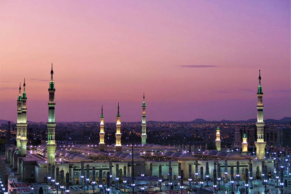 Al Masjid an Nabawi art print by Artographie for $57.95 CAD