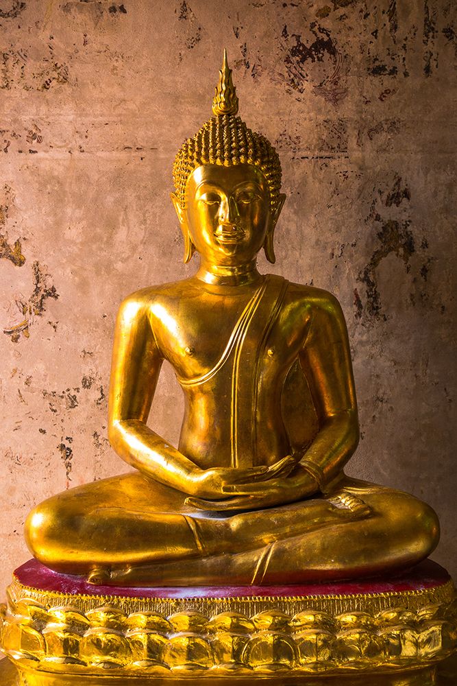 Antique Gold Buddha Statue III art print by Artographie for $57.95 CAD