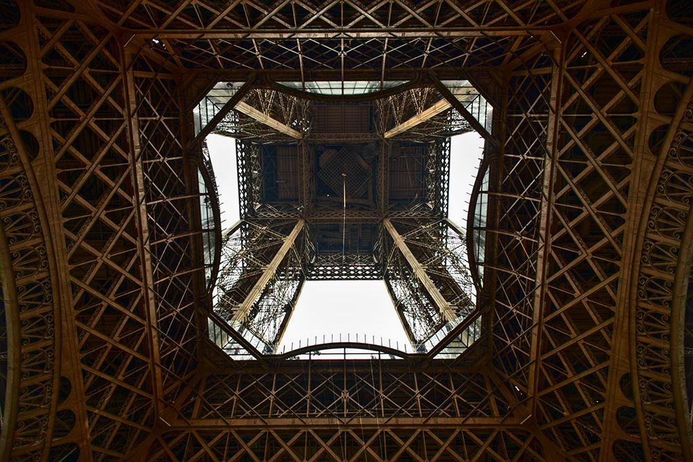 Eiffel Tower Inside art print by Artographie for $57.95 CAD