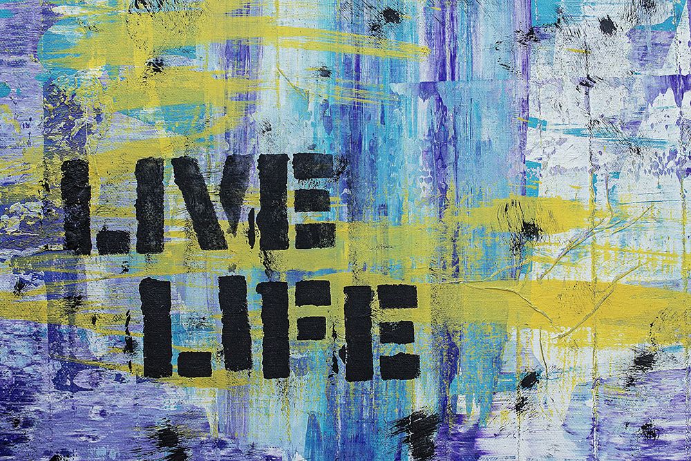 Live Life art print by Artographie for $57.95 CAD