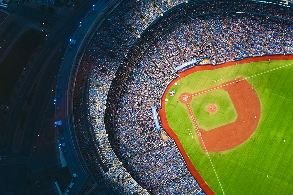 Rogers Centre, home of the Toronto Blue Jays art print by Artographie for $57.95 CAD