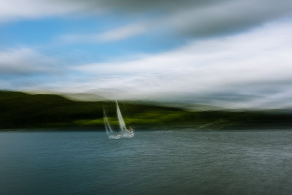 Sailing Away art print by Artographie for $57.95 CAD