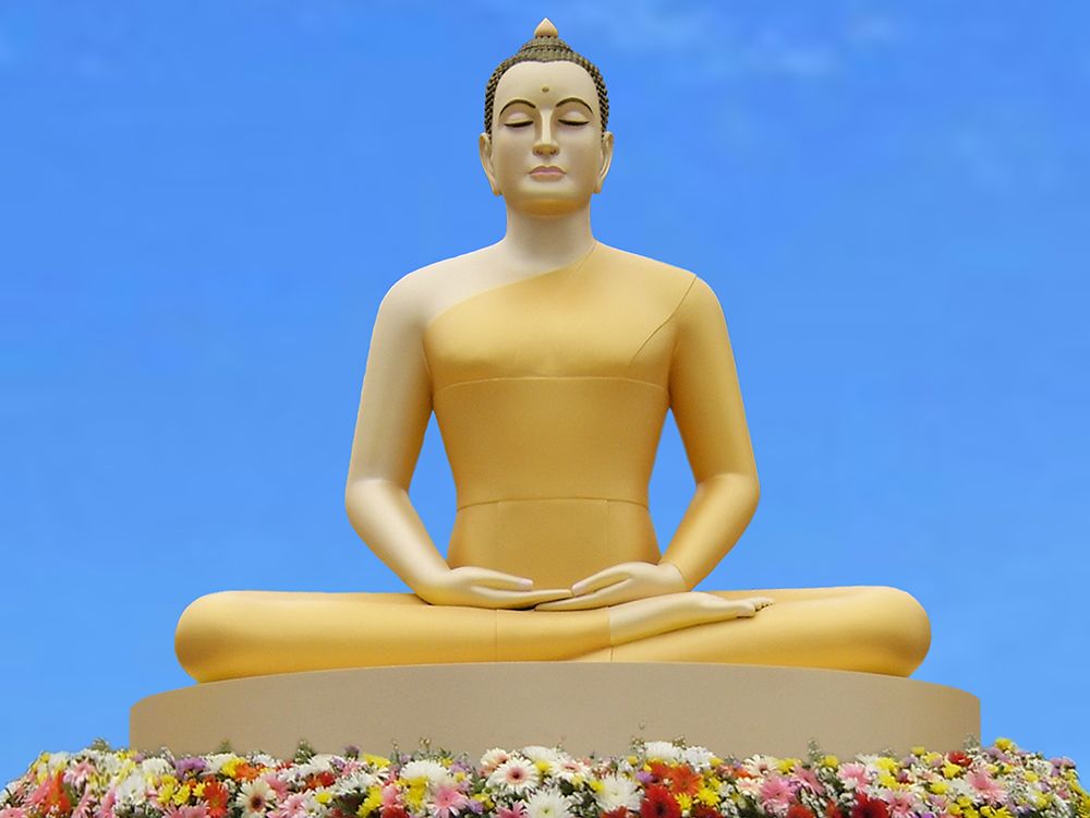 Seated Young Buddha Statue art print by Artographie for $57.95 CAD