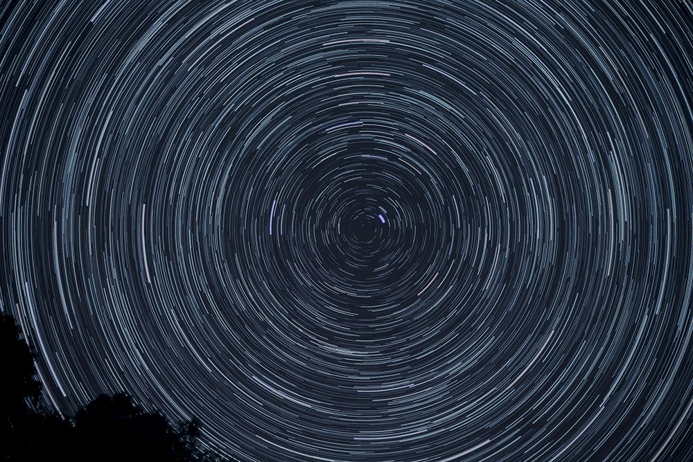 Spiral Starry Sky art print by Artographie for $57.95 CAD