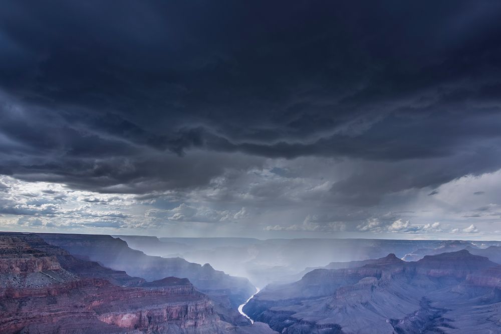 Summer storms over the Grand Canyon art print by Artographie for $57.95 CAD