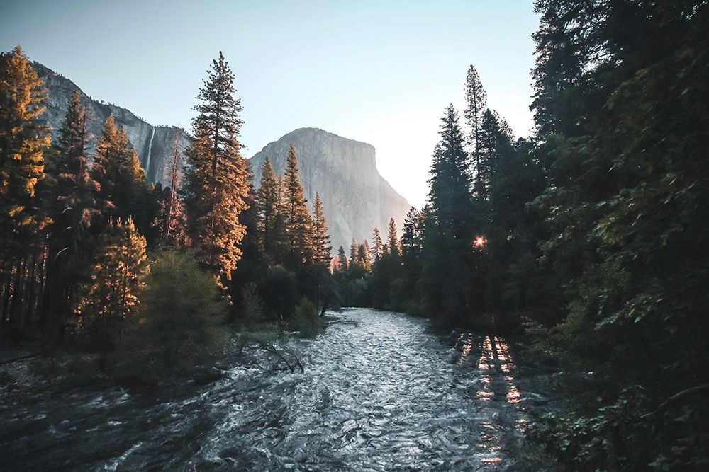 Sunrise at Yosemite Valley, USA art print by Artographie for $57.95 CAD