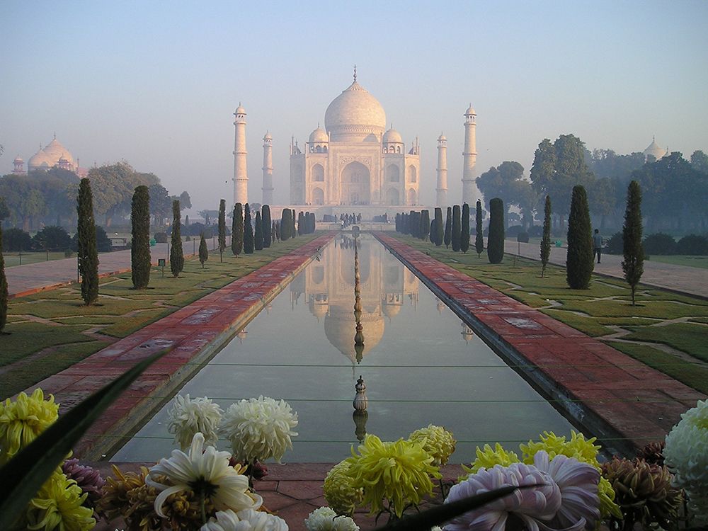 Taj Mahal, India art print by Artographie for $57.95 CAD