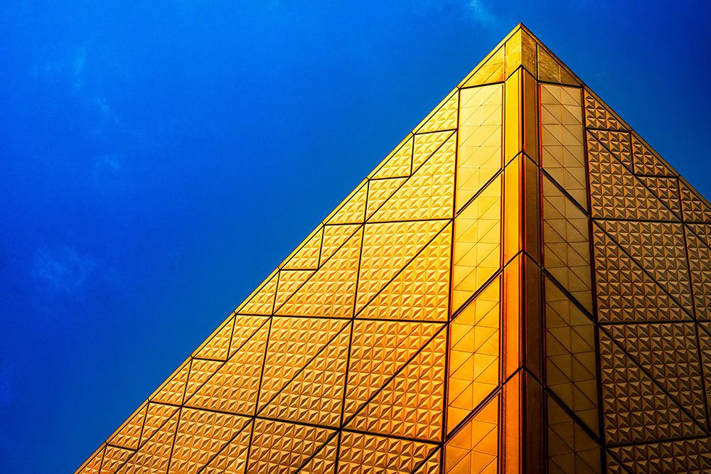 The Golden Triangle art print by Artographie for $57.95 CAD