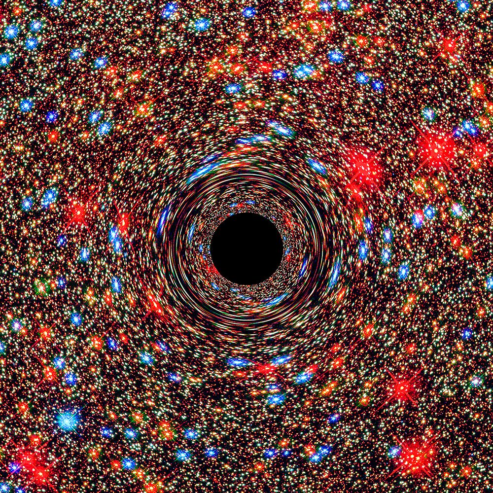 Behemoth Black Hole art print by NASA for $57.95 CAD