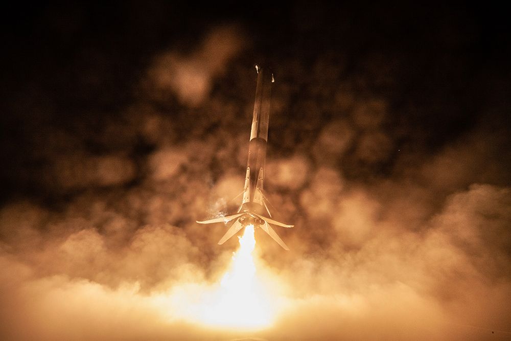 Crew Demoâ€“1 Mission 2019 art print by SpaceX for $57.95 CAD