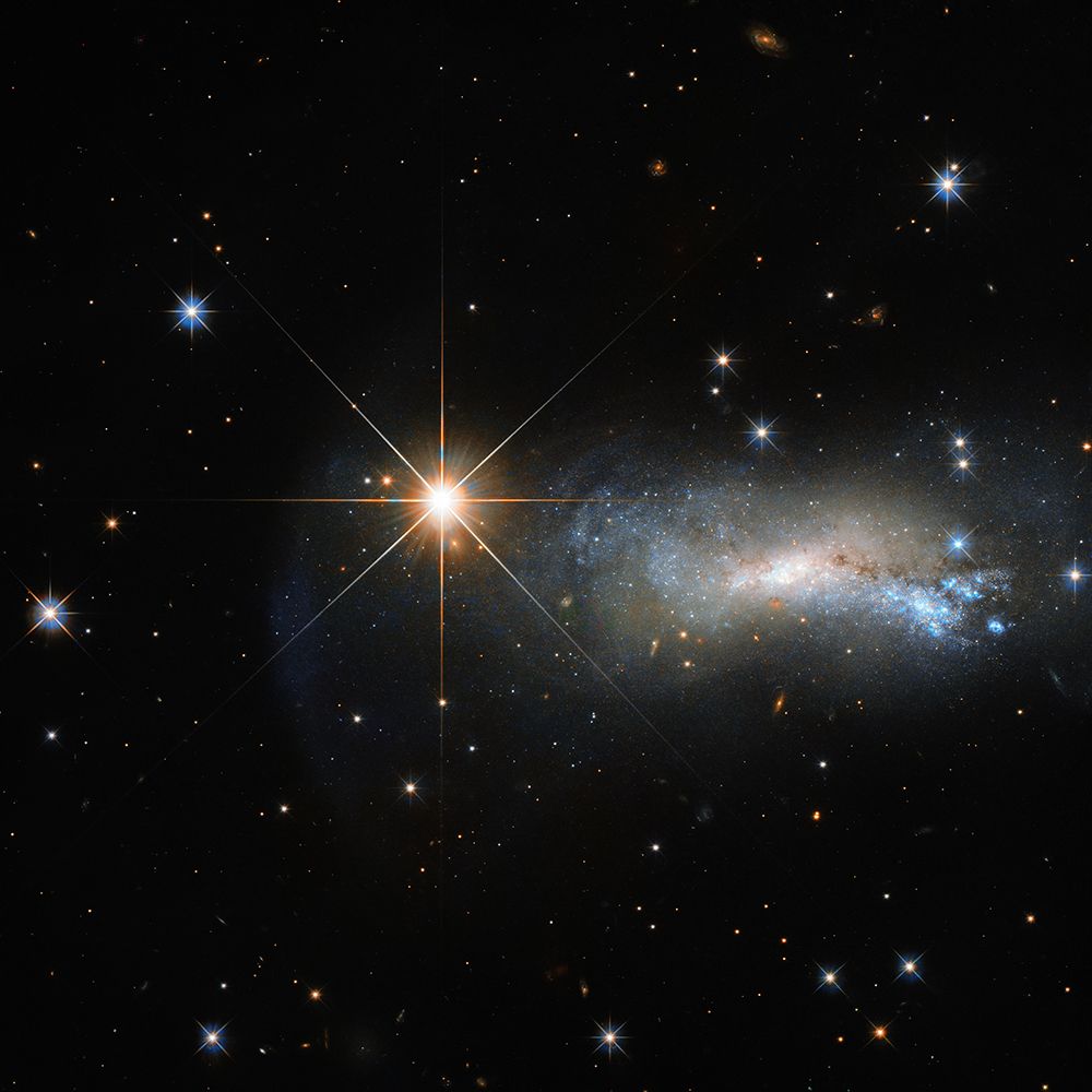 Galaxy NGC 7250 art print by NASA for $57.95 CAD