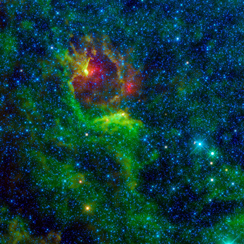 Green and Blue Nebula II art print by NASA for $57.95 CAD