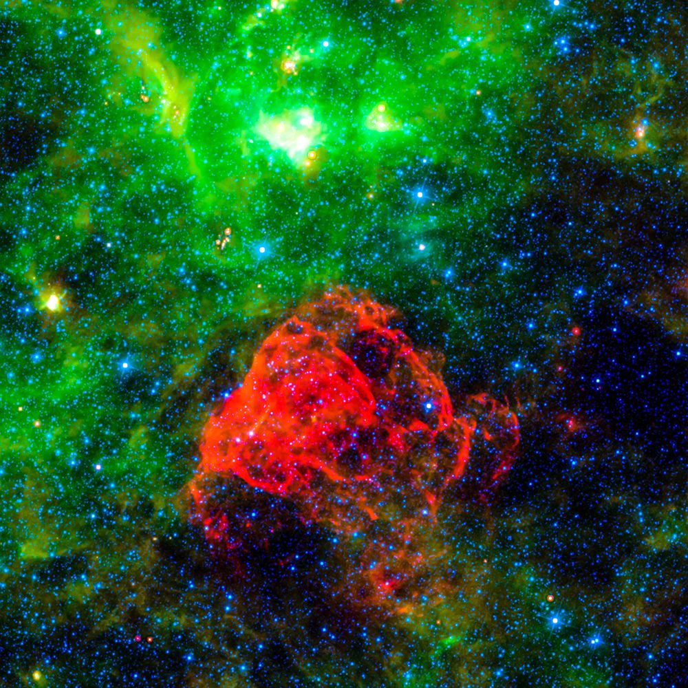 Green and Red Nebula III art print by NASA for $57.95 CAD