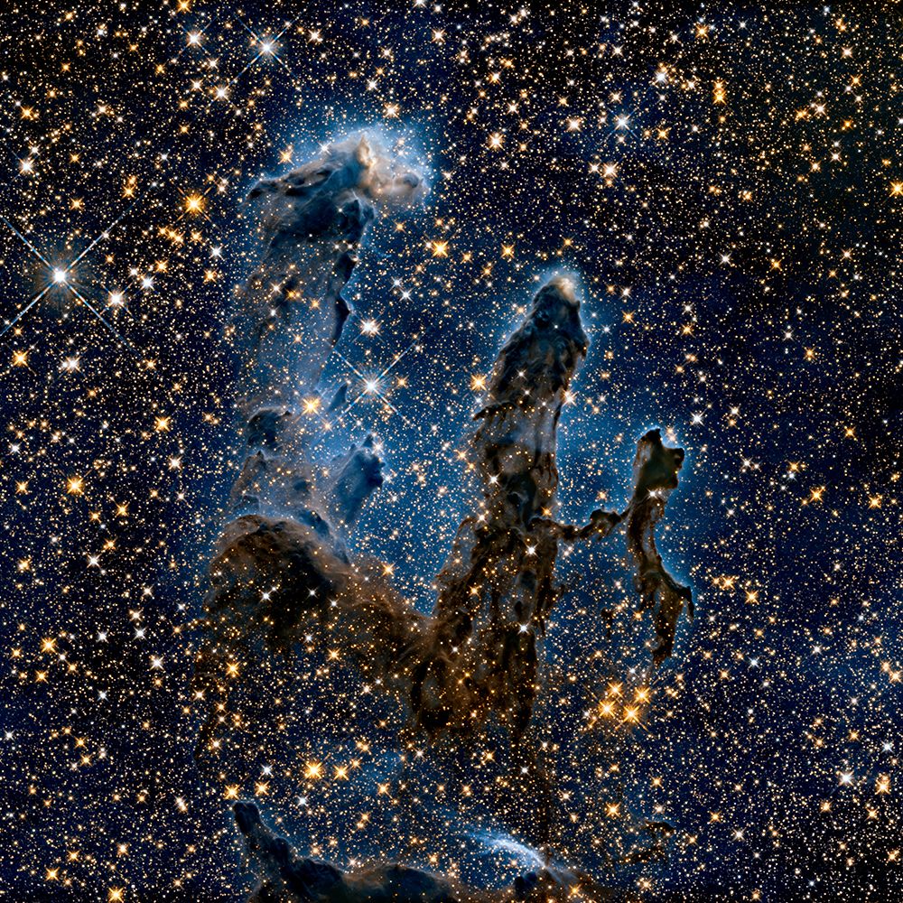 Hubble Pillars of Creation art print by NASA for $57.95 CAD