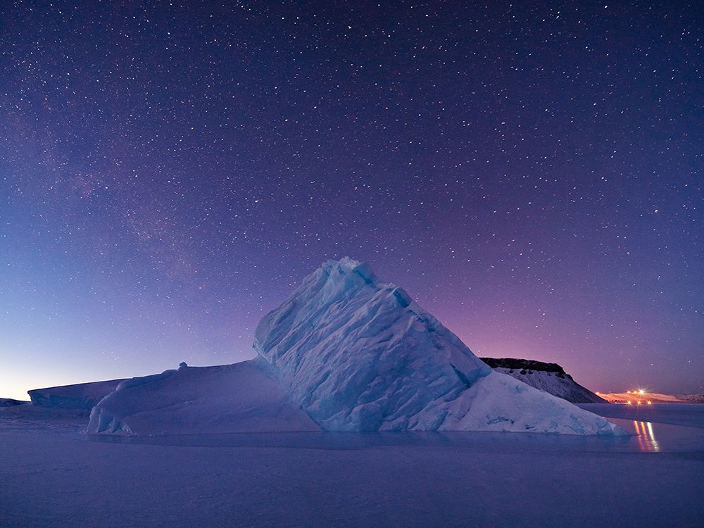 Iceberg in North Star Bay, Greenland art print by NASA for $57.95 CAD