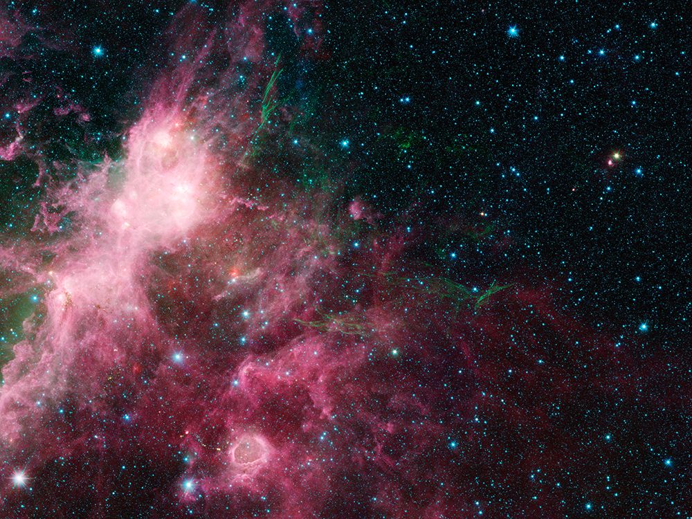 Spitzer Space Telescope Birth and Death of Stars art print by NASA for $57.95 CAD