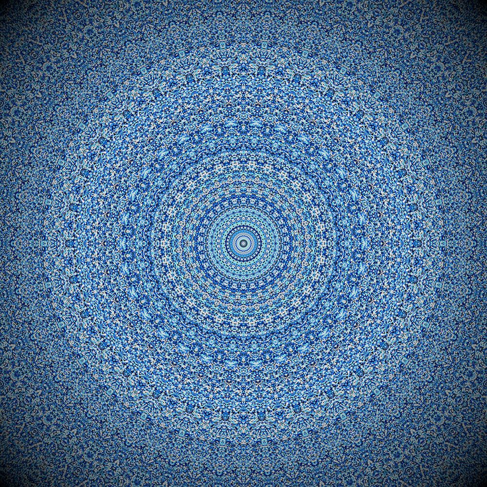 Blue Mandala art print by Artographie for $57.95 CAD