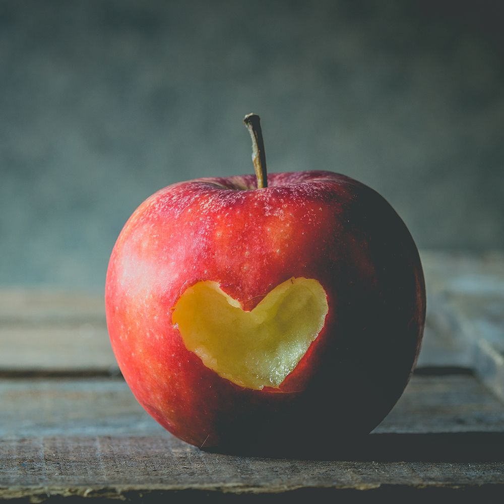 Love Apple art print by Artographie for $57.95 CAD