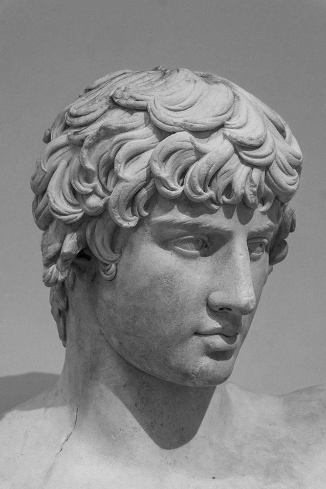 Roman Marble Bust of Antinous art print by Artographie for $57.95 CAD