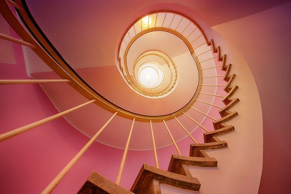 Spiral Up art print by Artographie for $57.95 CAD