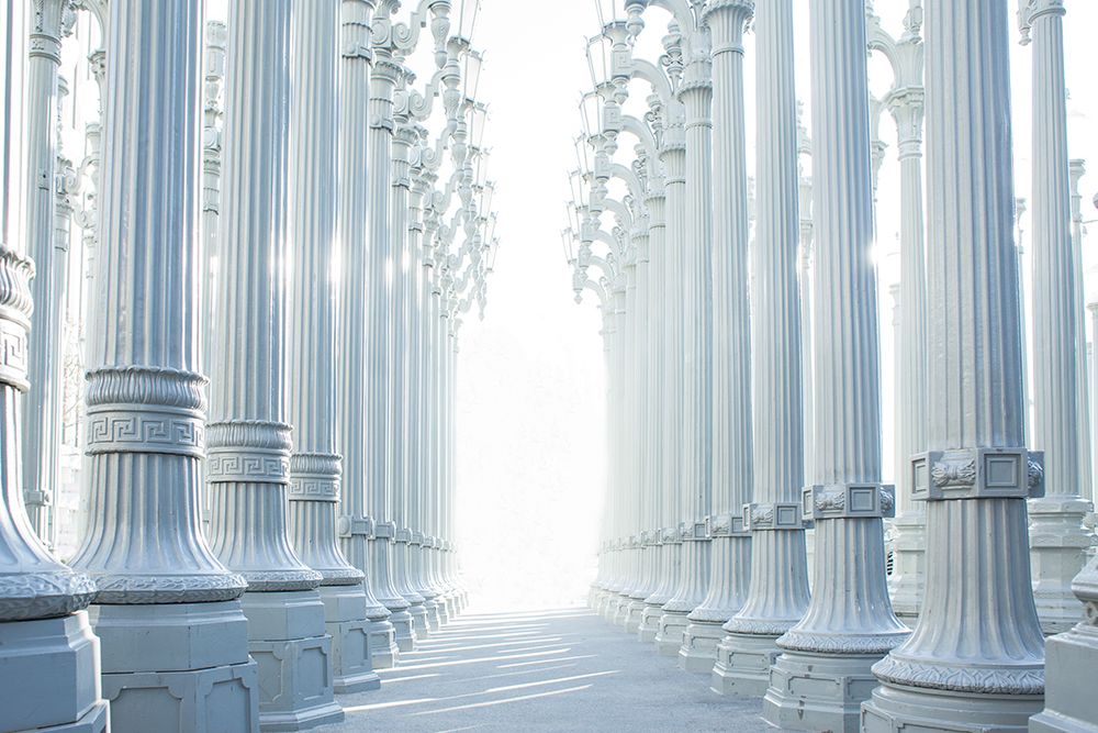 The White Pillars of Infinity art print by Artographie for $57.95 CAD