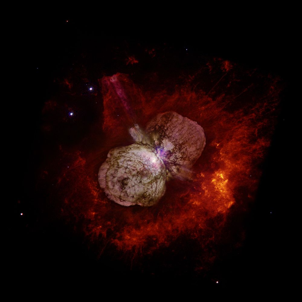 Hubble Space Telescope image of the star Eta Carinae art print by NASA for $57.95 CAD