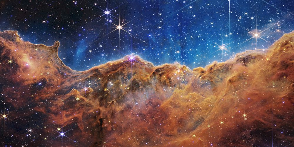 Cosmic Cliffs in the Carina Nebula art print by NASA for $57.95 CAD