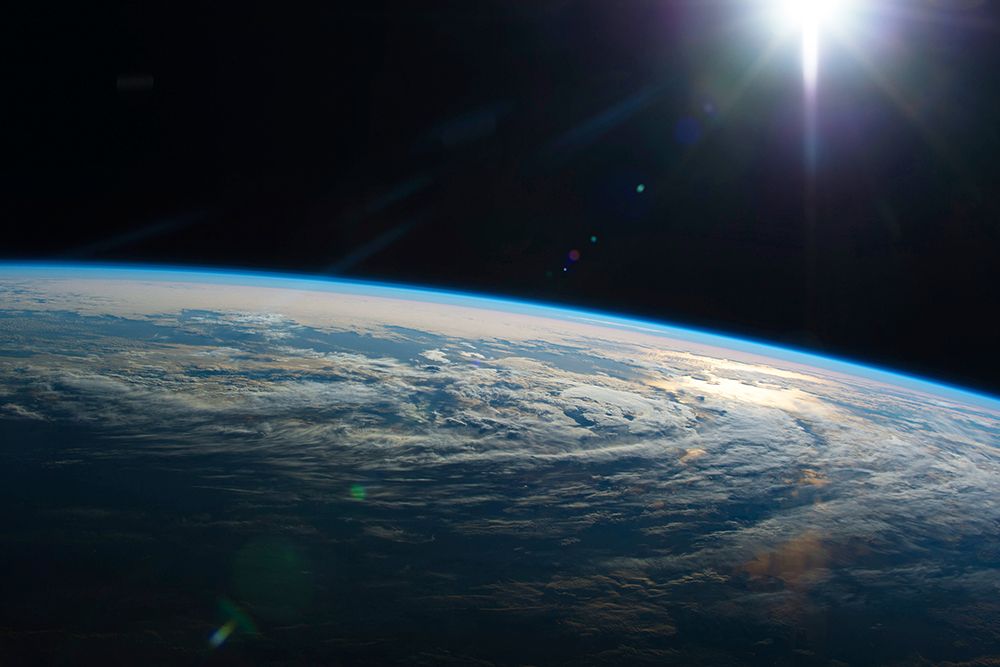 Earth Taken by the Expedition 43 crew art print by NASA for $57.95 CAD