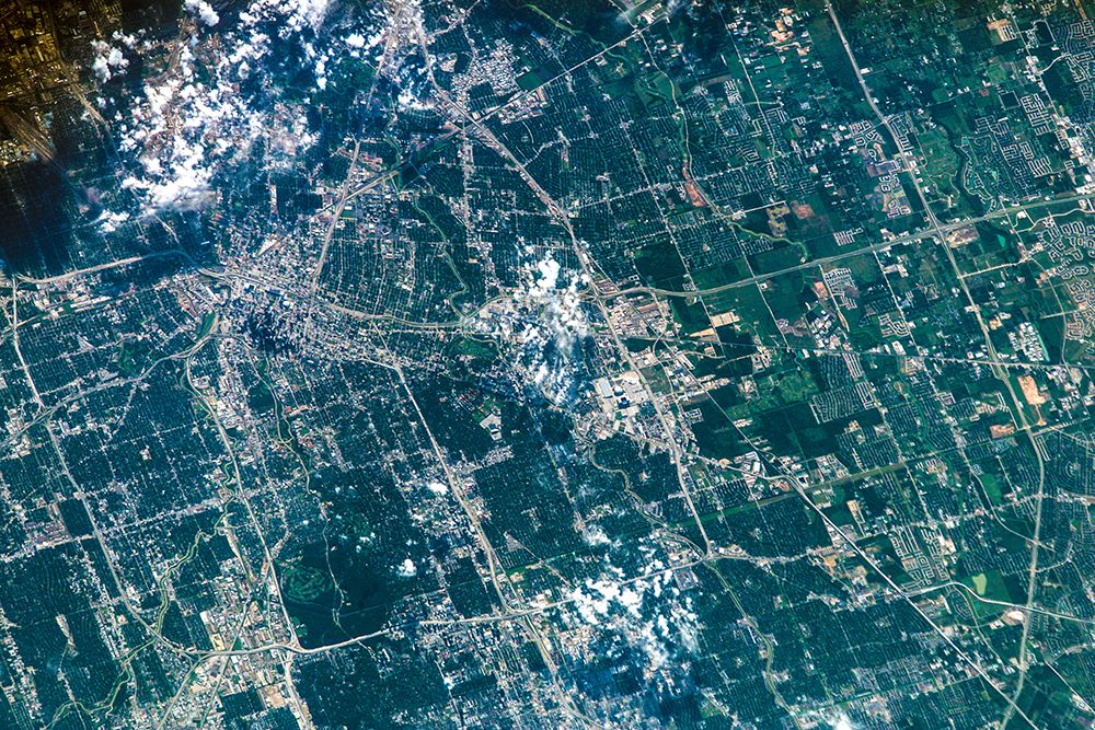 Houston taken by STS-115 Crew Member art print by NASA for $57.95 CAD