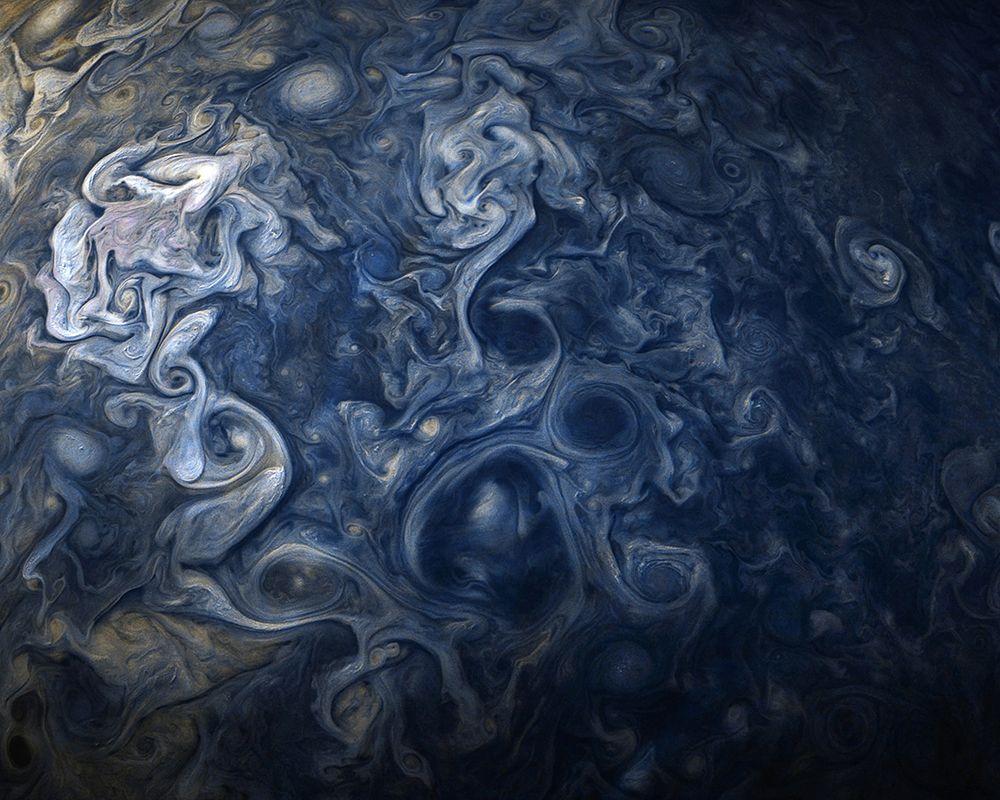 Jupiter Blues art print by NASA for $57.95 CAD