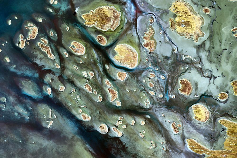 Lake Mackay - Western Australia Viewed from Space art print by NASA for $57.95 CAD