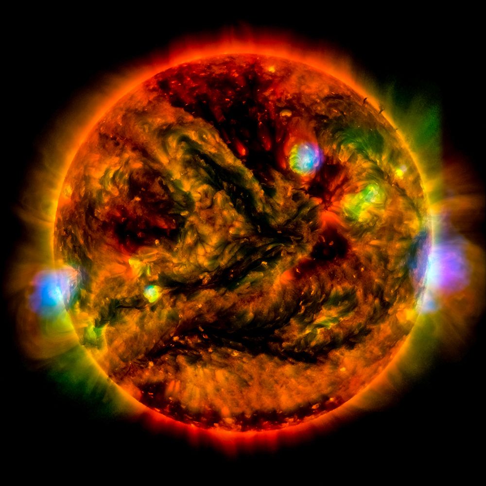 NuSTAR Stares at the Sun art print by NASA for $57.95 CAD