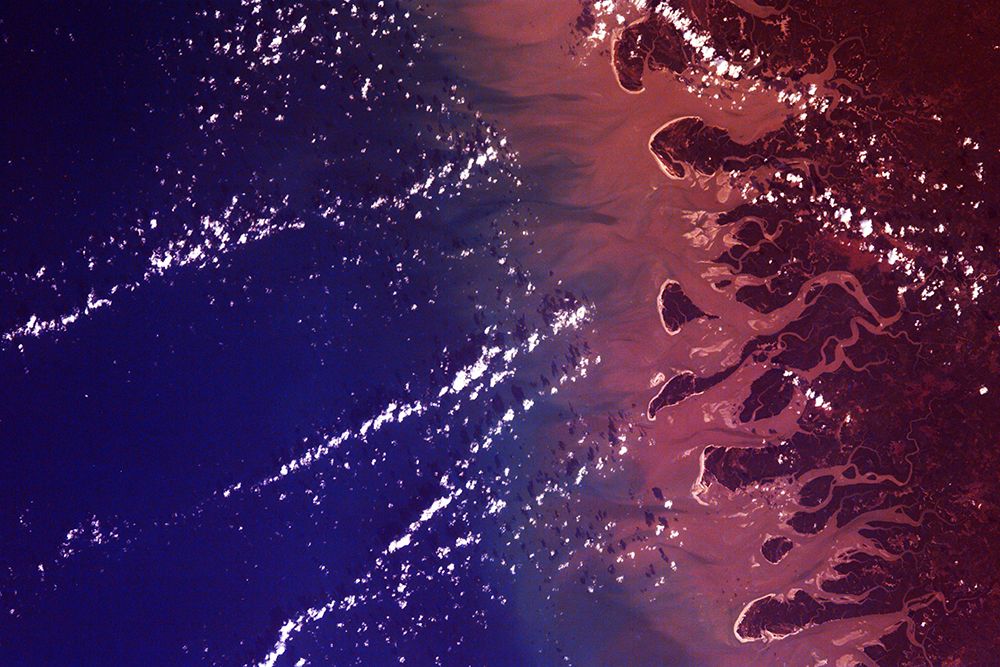 Rivers and Glaciers Viewed from Space art print by NASA for $57.95 CAD