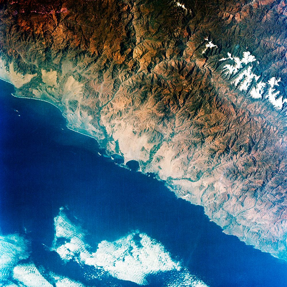 Peru as seen from the Gemini-9A Spacecraft art print by NASA for $57.95 CAD
