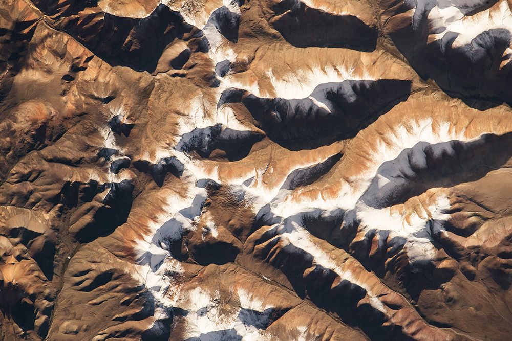 The Himalayas from the International Space Station art print by NASA for $57.95 CAD
