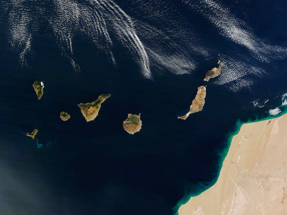 The Canary Islands Viewed from Space art print by NASA for $57.95 CAD